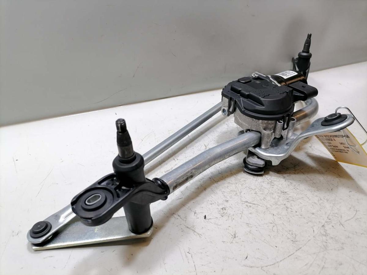 VW Passat B9 original Wischermotor mit Wischergest&auml;nge vorn